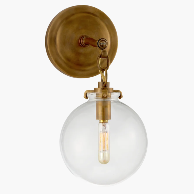 Katie Small Globe Sconce