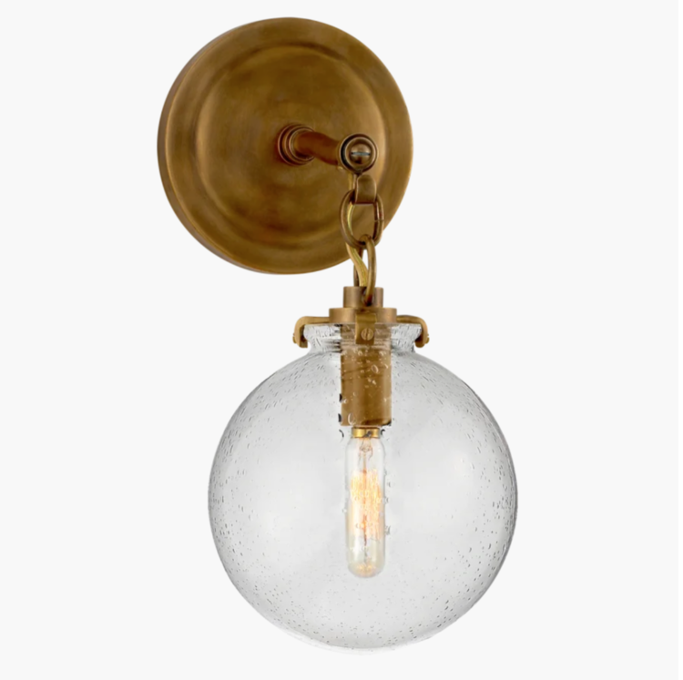 Katie Small Globe Sconce