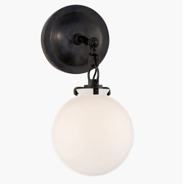 Katie Small Globe Sconce
