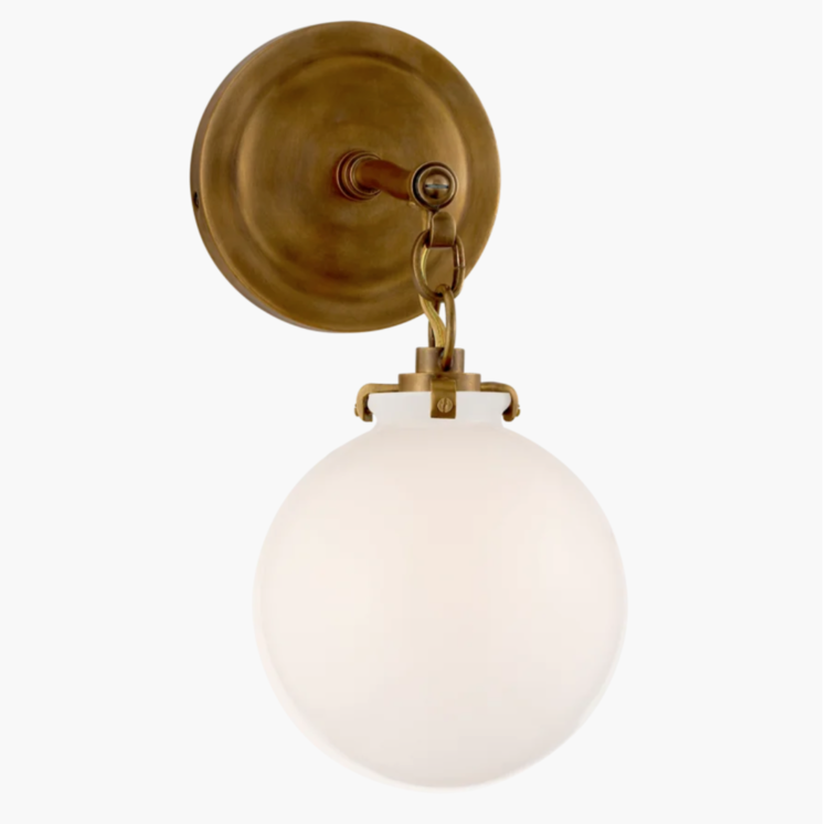 Katie Small Globe Sconce
