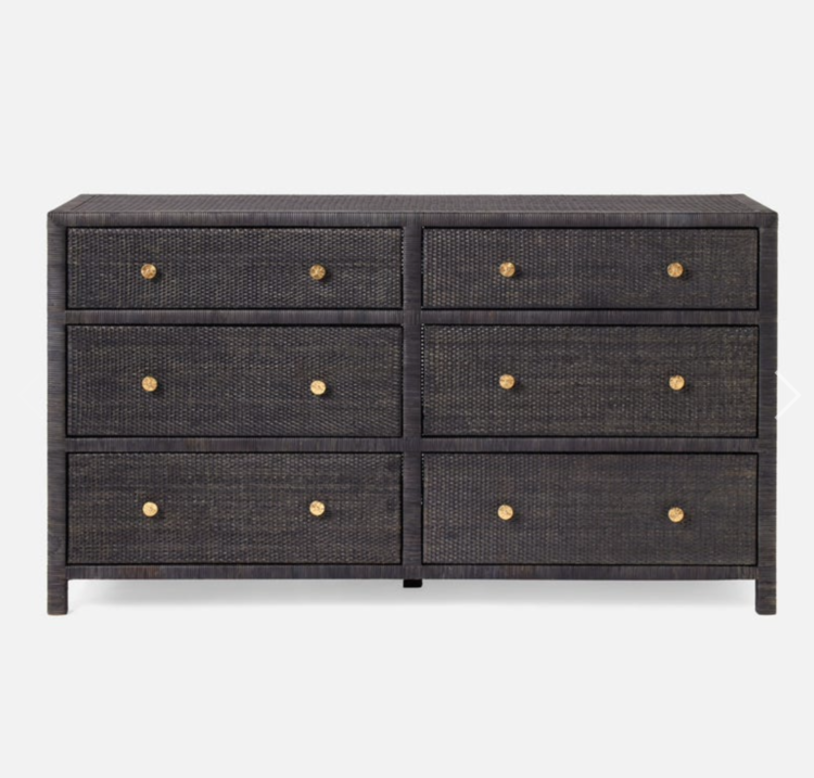 Isla Dresser, rattan