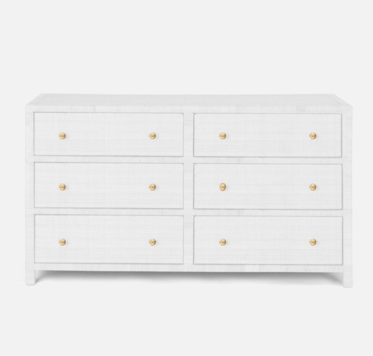 Isla Dresser, rattan