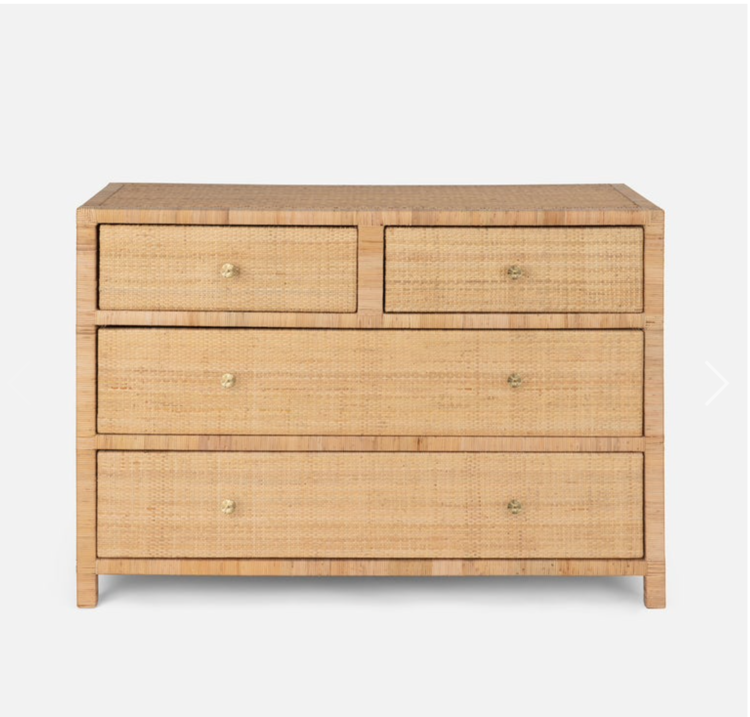Isla Dresser, rattan