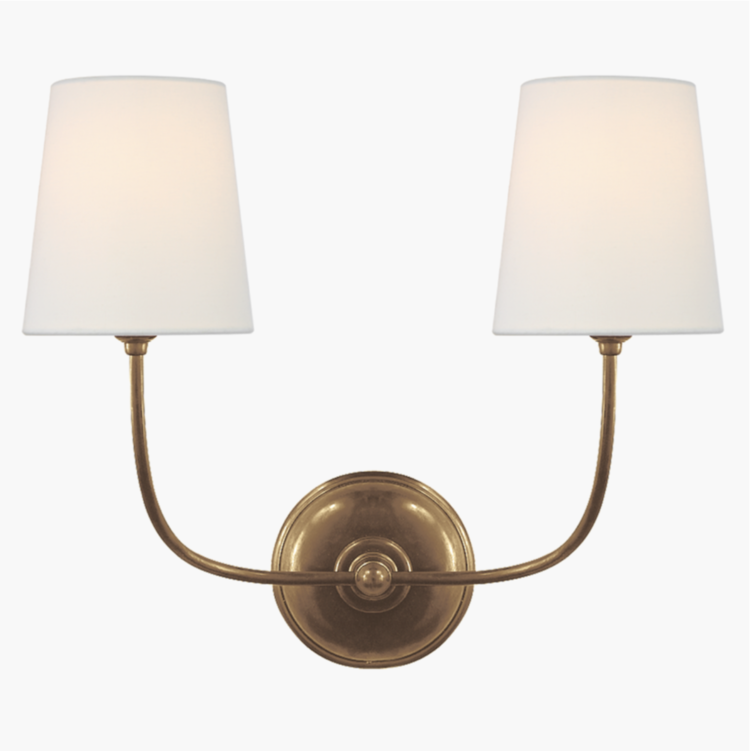 Vendome Double Sconce