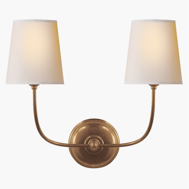 Vendome Double Sconce