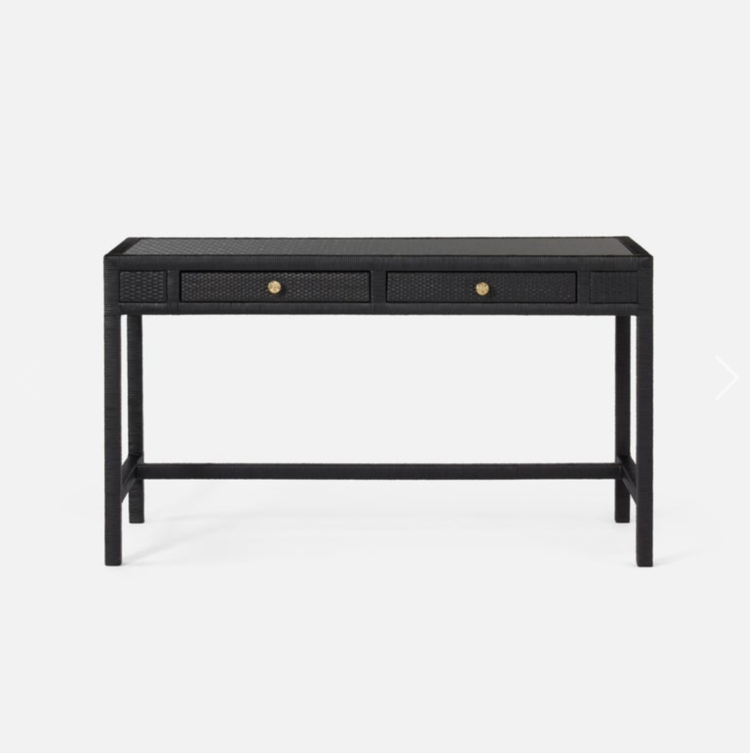 Isla Rattan Desk (warehouse item)