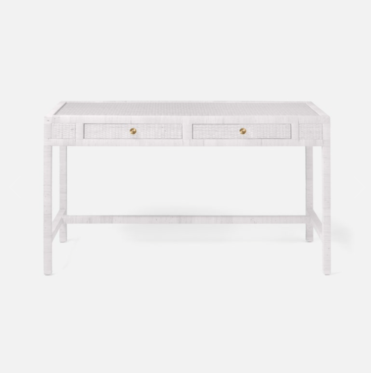 Isla Rattan Desk (warehouse item)