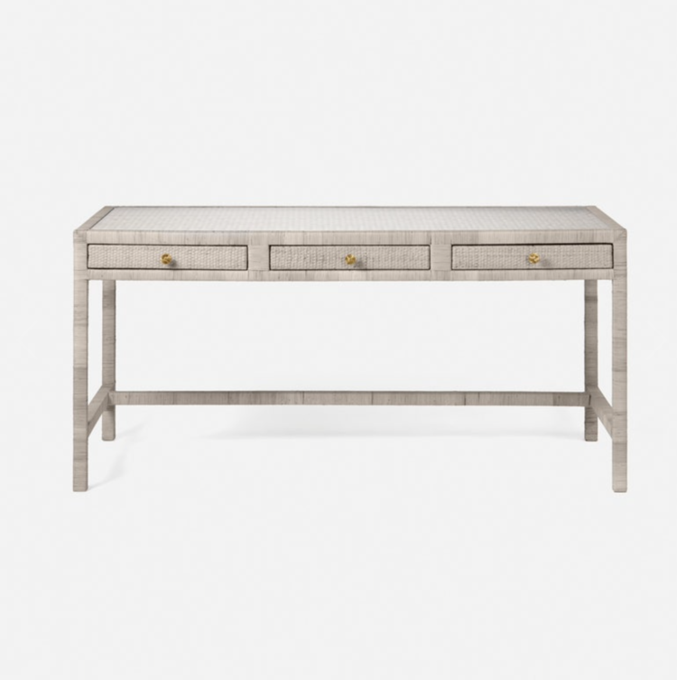 Isla Rattan Desk (warehouse item)