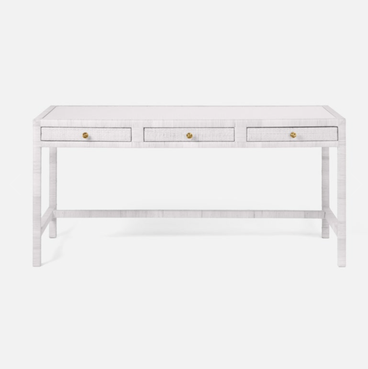 Isla Rattan Desk (warehouse item)