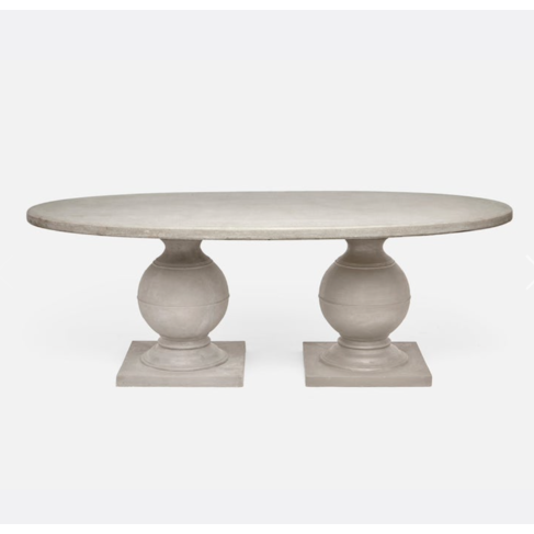 Cyril Oval Outdoor Dining Table