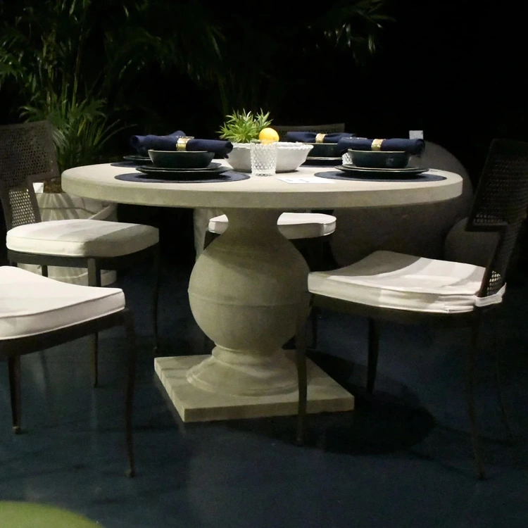 Made Goods Cyril Round Outdoor Dining Table