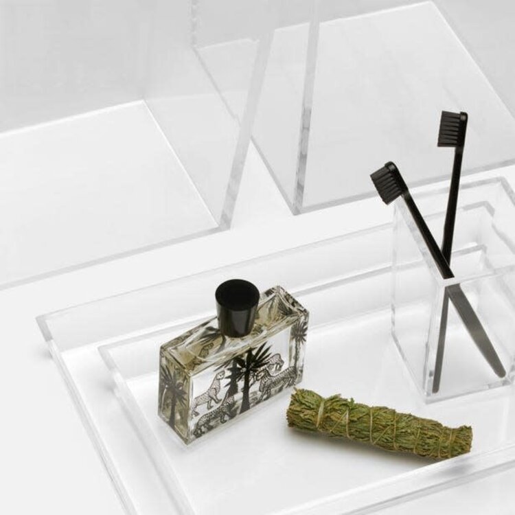 Pigeon & Poodle Monette Clear Tray