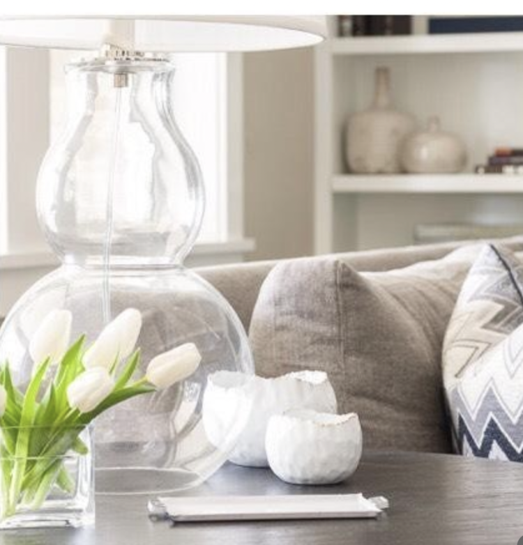 Open Bottom Gourd Table Lamp