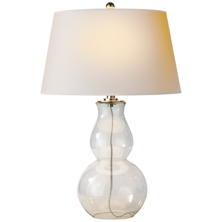 Open Bottom Gourd Table Lamp
