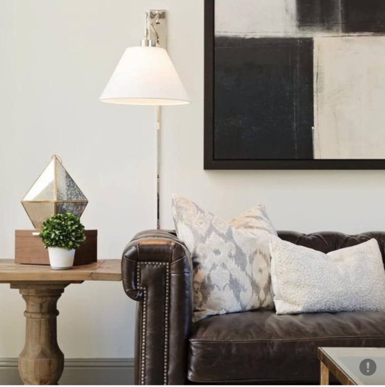 Brompton Extension Swing Arm sconce by Ralph Lauren