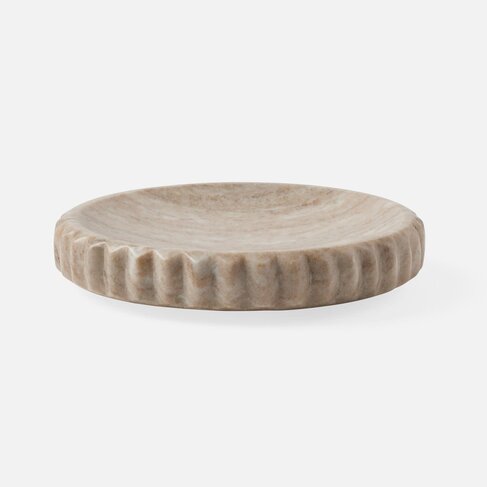 Analia Beige Marble Tray