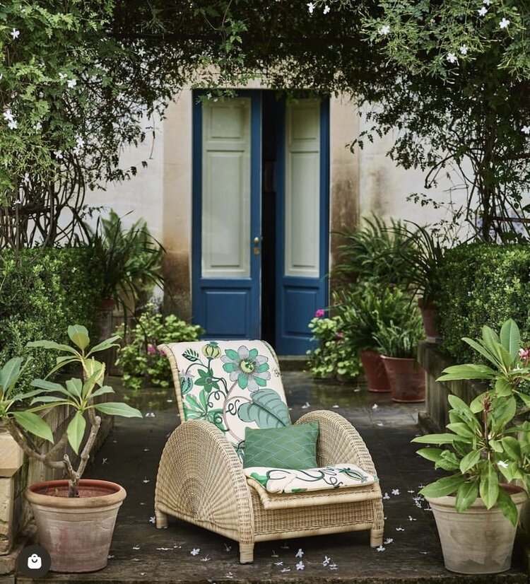 Paris Rattan Lounge Chair (warehouse collection)