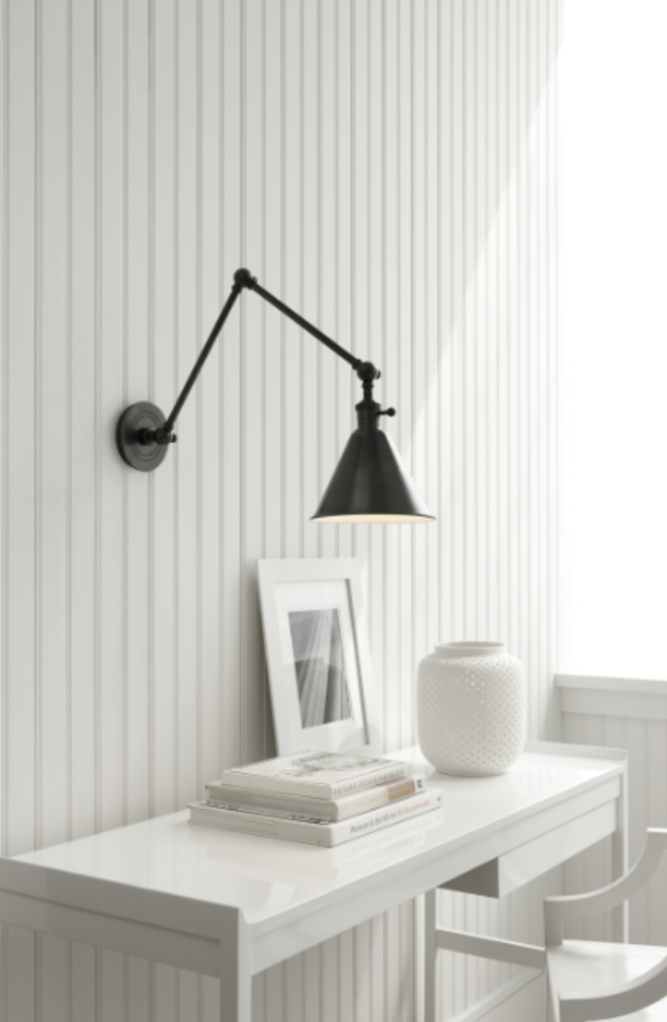 Boston Functional Double Arm Library Light