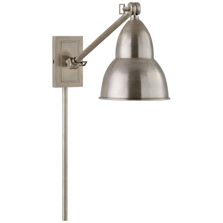 French Library Single Arm Wall Lamp