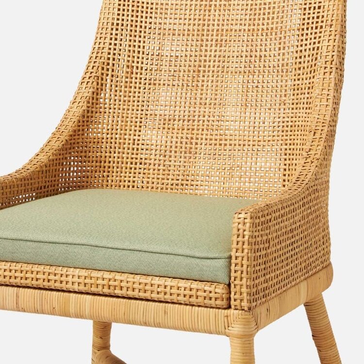 Made Goods Isla Dining Chair, rattan