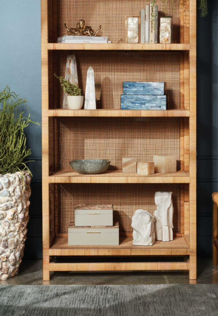 Isla Rattan Bookcase