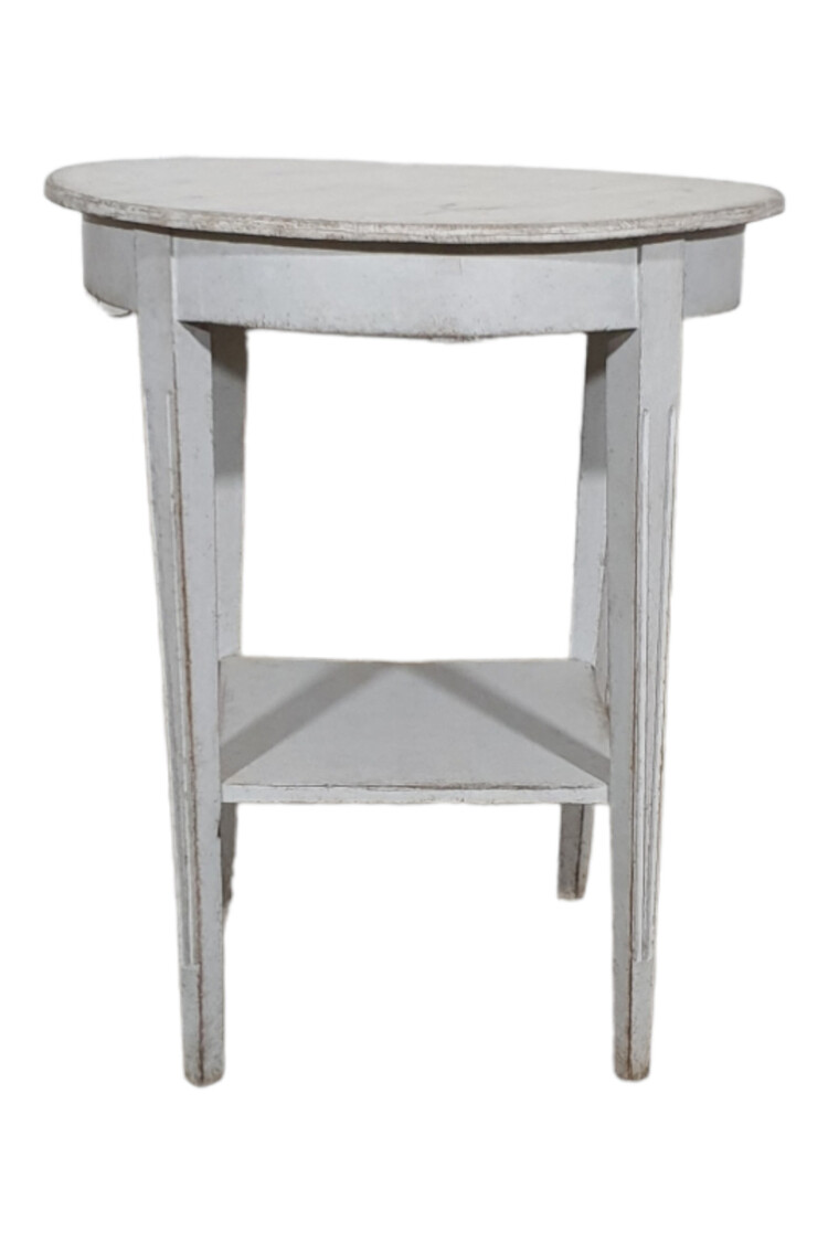 Antique Swedish Round Side Table (SOLD)