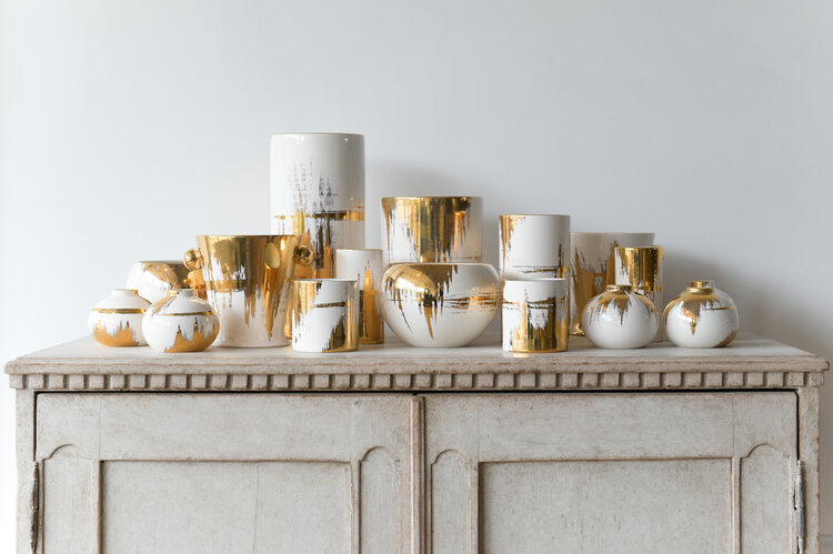 Jill Rosenwald "Gild 10" Limited Edition Bud Vase