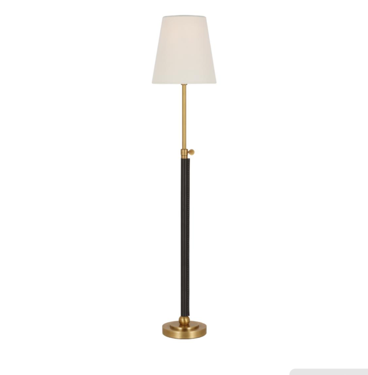 Bryant Leather Wrapped Table Lamp
