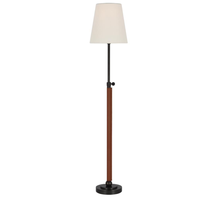 Bryant Leather Wrapped Table Lamp