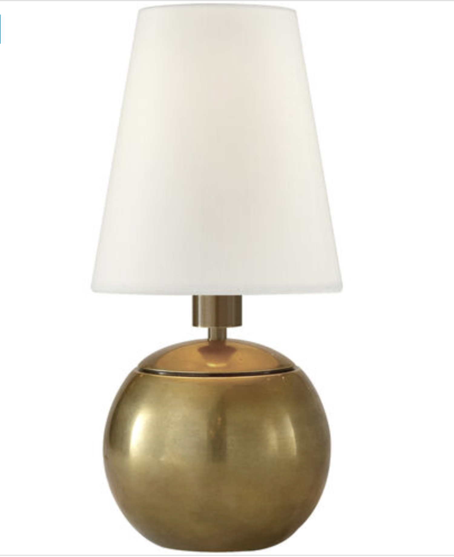 Visual Comfort Tiny Terri Table Lamp in Brass, Accent Lamp 10.25 - Gild &  Co.