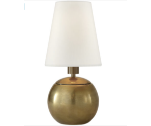 Visual Comfort Tiny Terri Table Lamp in Brass, Accent Lamp 10.25 - Gild &  Co.