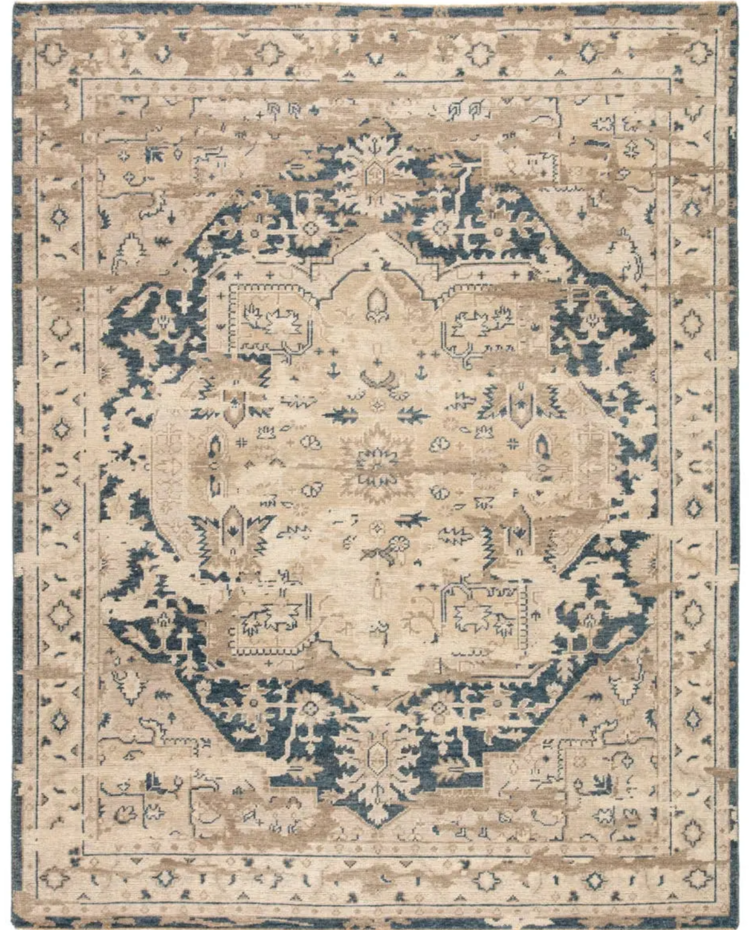 Rhapsody Cadenza  in Oatmeal Hand-Knotted Wool Rug