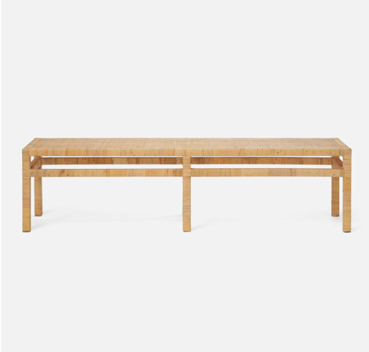 Isla Rattan Bench