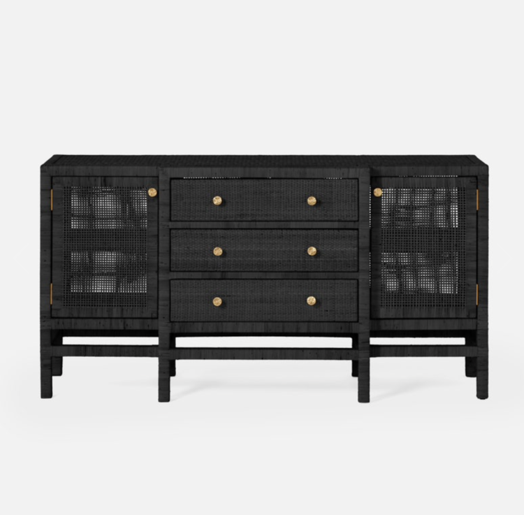 Isla Rattan Deep Drawer Buffet