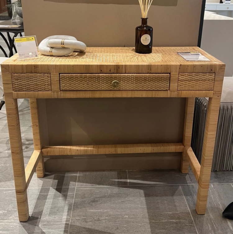 Isla Rattan Console Table