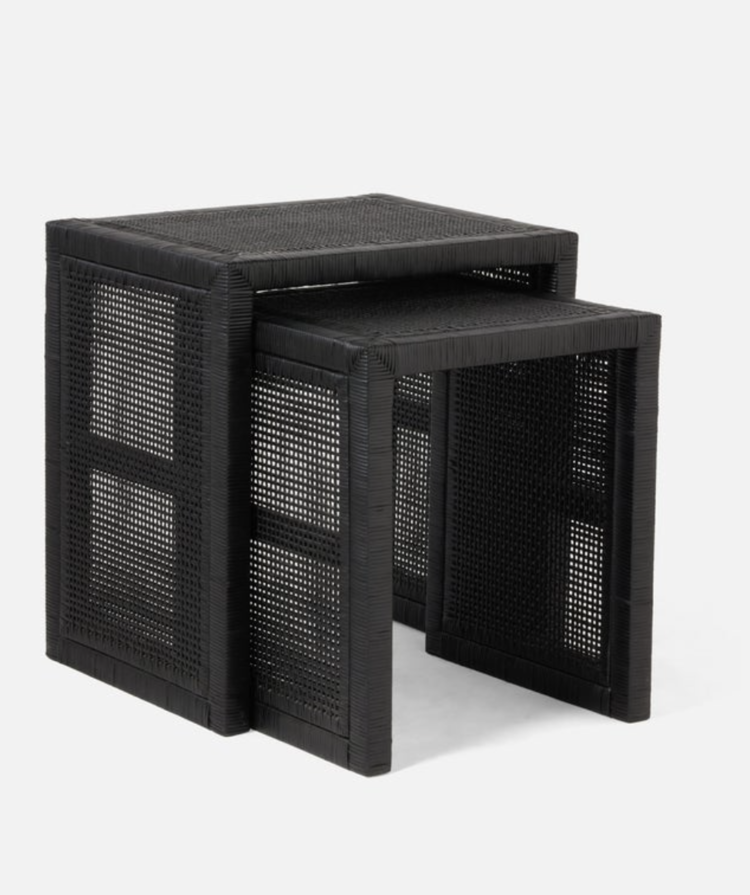 Isla Rattan Nesting Tables