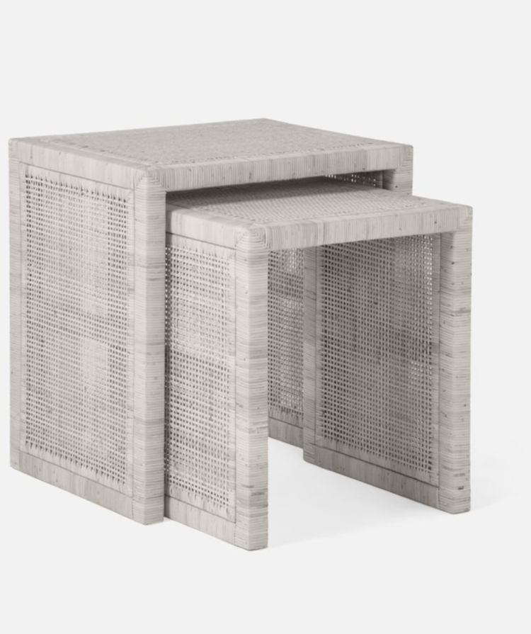 Isla Rattan Nesting Tables