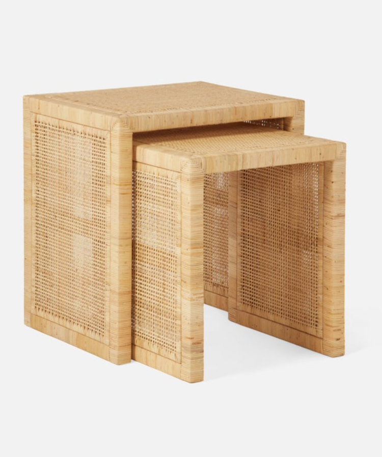 Isla Rattan Nesting Tables