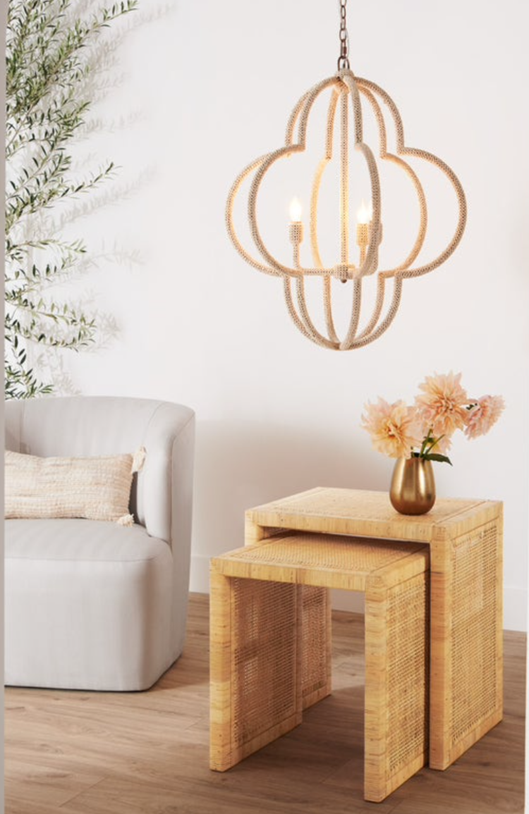 Isla Rattan Nesting Tables