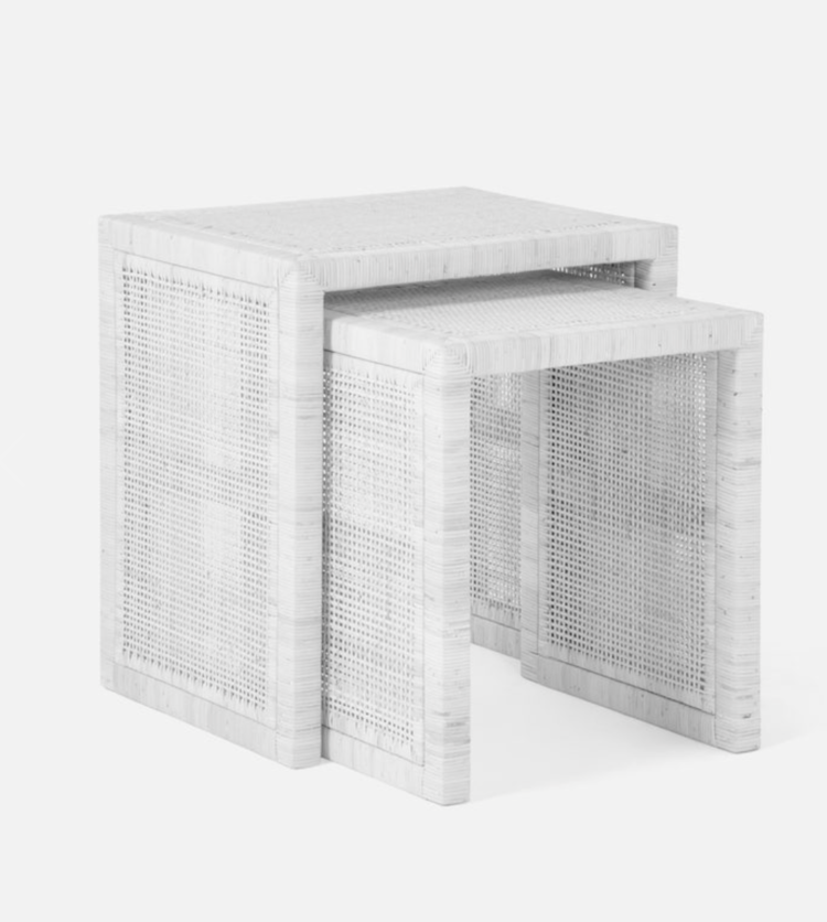 Isla Rattan Nesting Tables