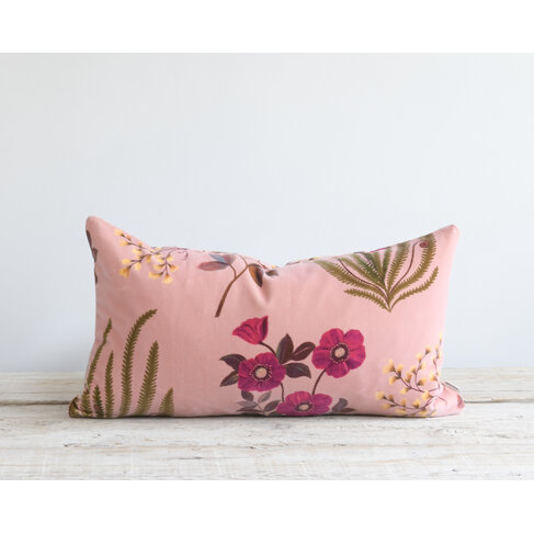 Liberty Botanical Floral Velvet cushion
