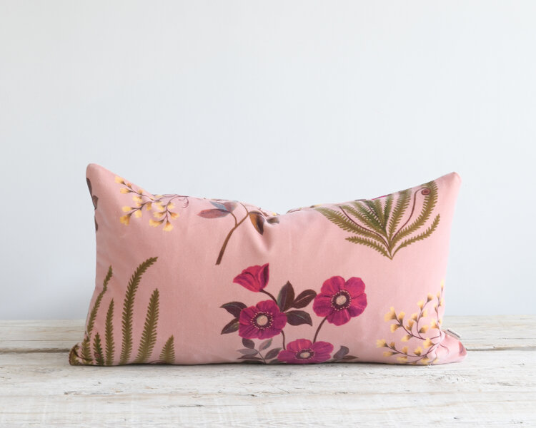 Liberty Botanical Floral Velvet cushion