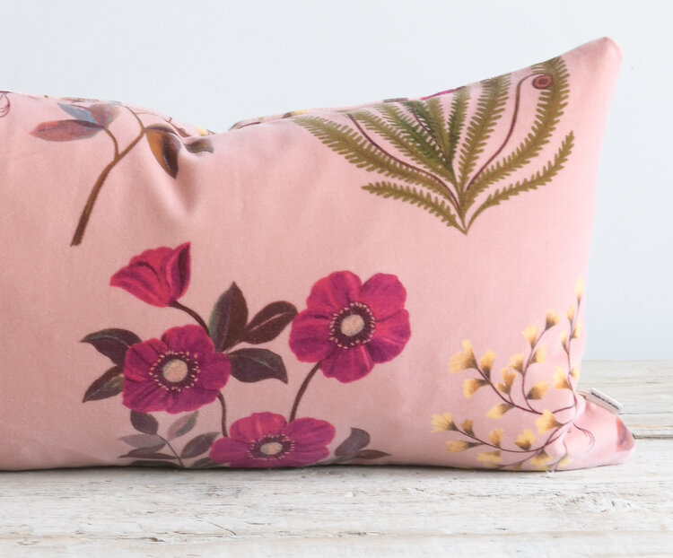 Liberty Botanical Floral Velvet cushion
