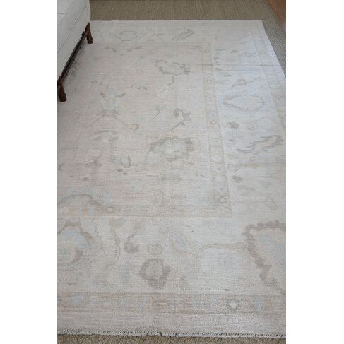 Hand-Knotted Wool Rug 8’3” x 9'9