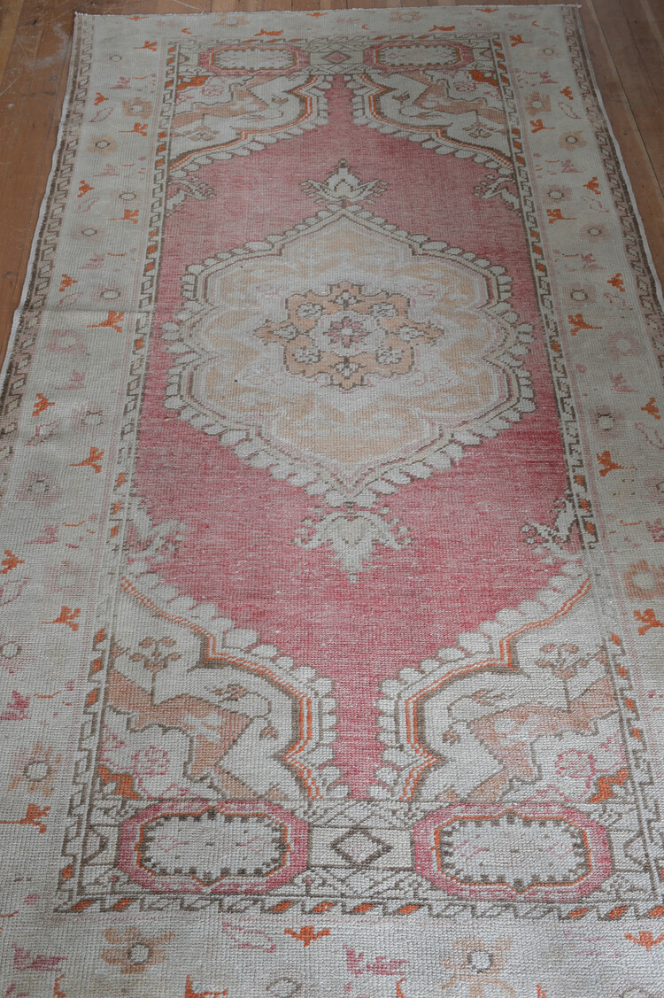 Antique Anatolian Wool Rug