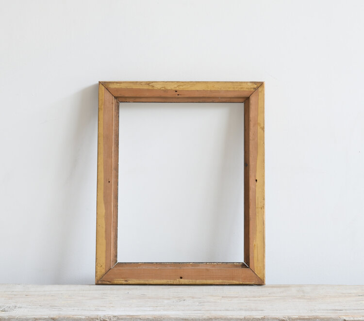 Antique 19th C Gilt Frame 9.5x11.5" – Italian Gilt Wood Frame