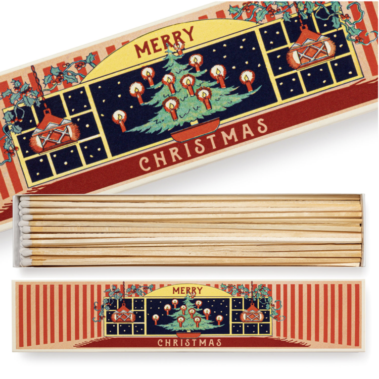 Christmas at Home Long Matchbox