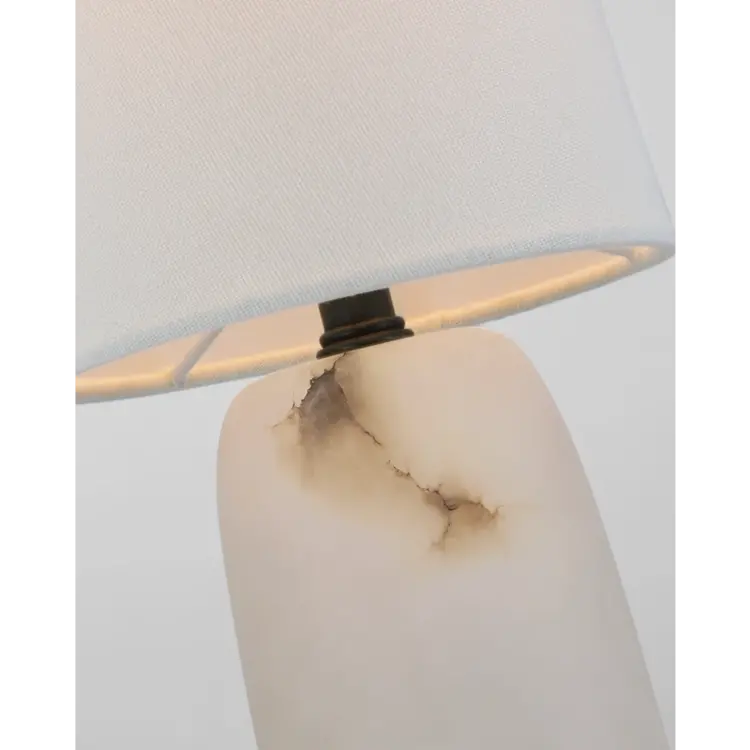 Jinny Medium Table Lamp - Alabaster or Iron