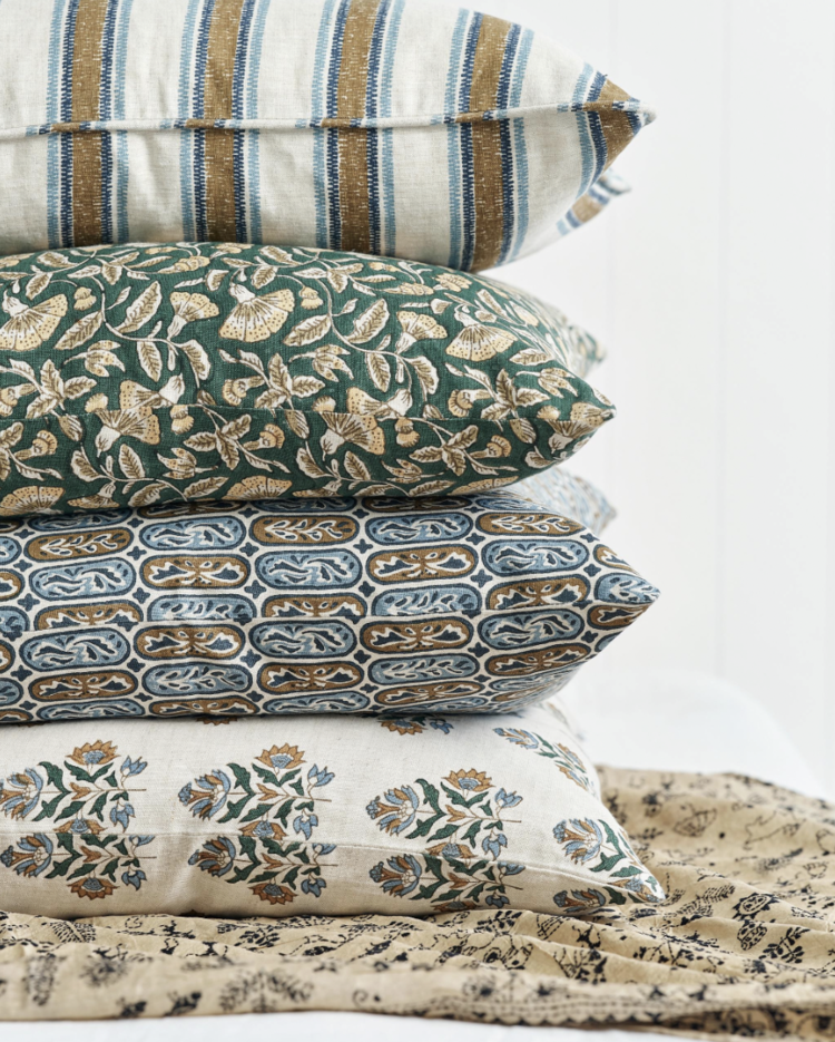 Antibes Byzantine Linen Cushion