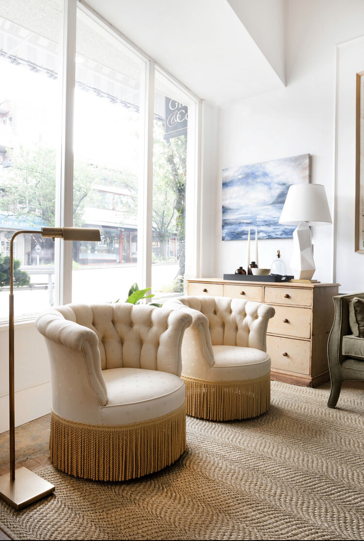 Antique English Desk with Original Paint